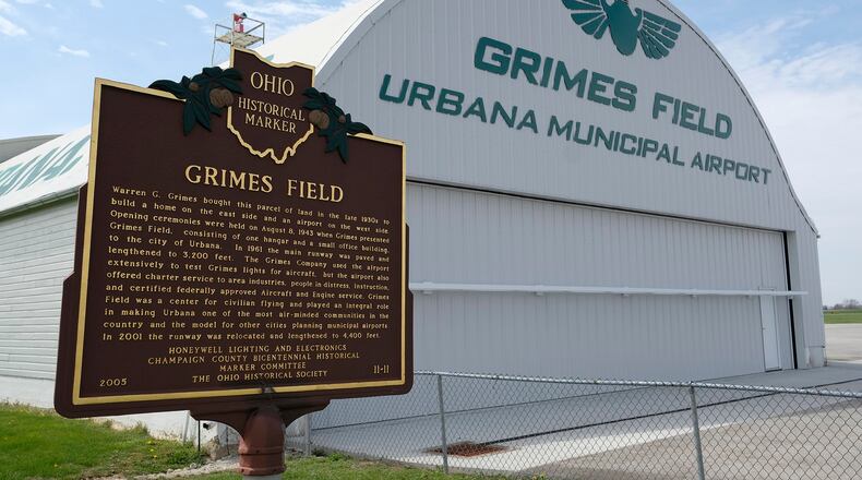 Grimes Field is hosting a gathering of B-17 bombers. Bill Lackey/Staff