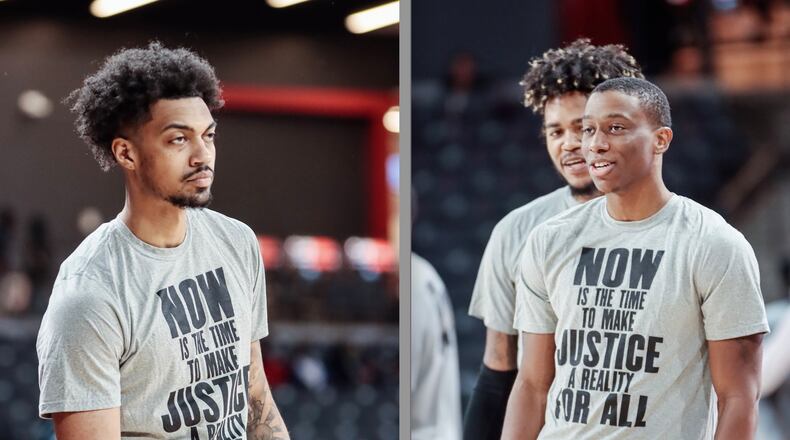 Ibi Watson and Jordan Sibert