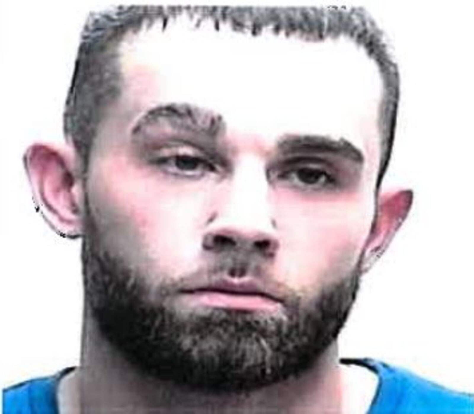 Justin Henderson, 28, is in custody, Fairborn police said (Courtesy/Fairborn Police Department)