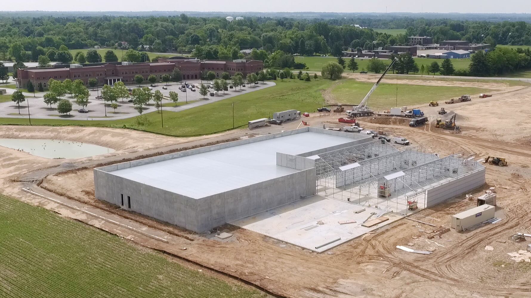 Local pot growing facility almost ready