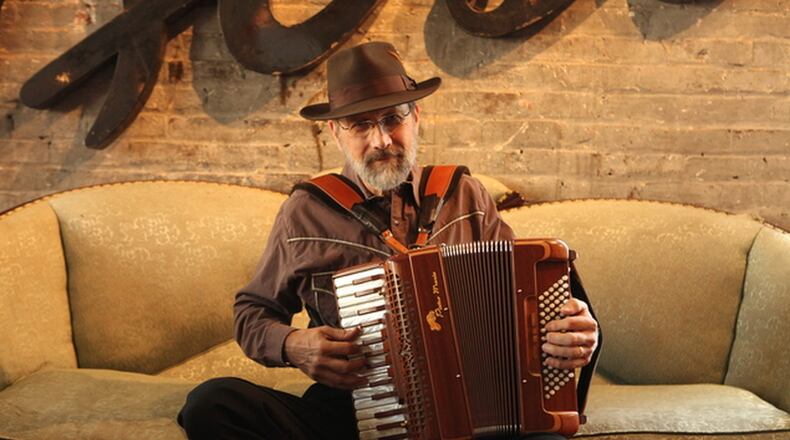 Accordion player and keyboardist Jeff Taylor of the Time Jumpers honed his music chops with the Wright-Patterson AFB Band of Flight in the early 1980s. CONTRIBUTED