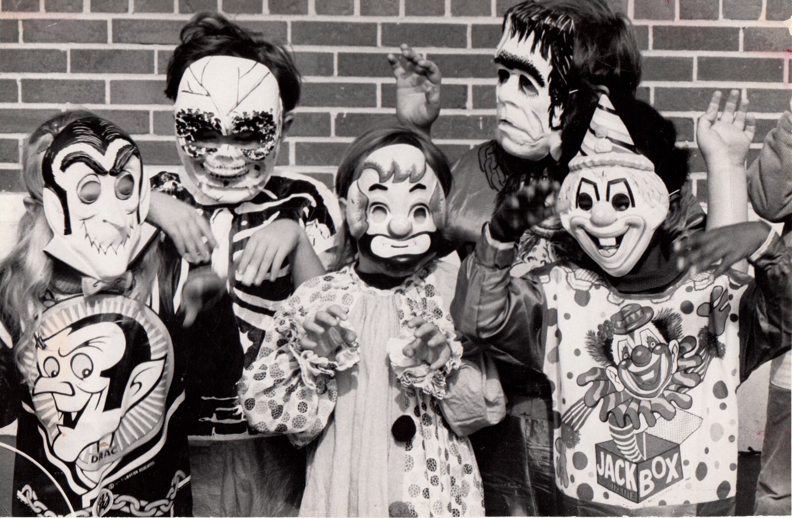 A variety of costumes were on display in 1972 at Dayton's McGuffey School Halloween parade. DAYTON DAILY NEWS ARCHIVE
