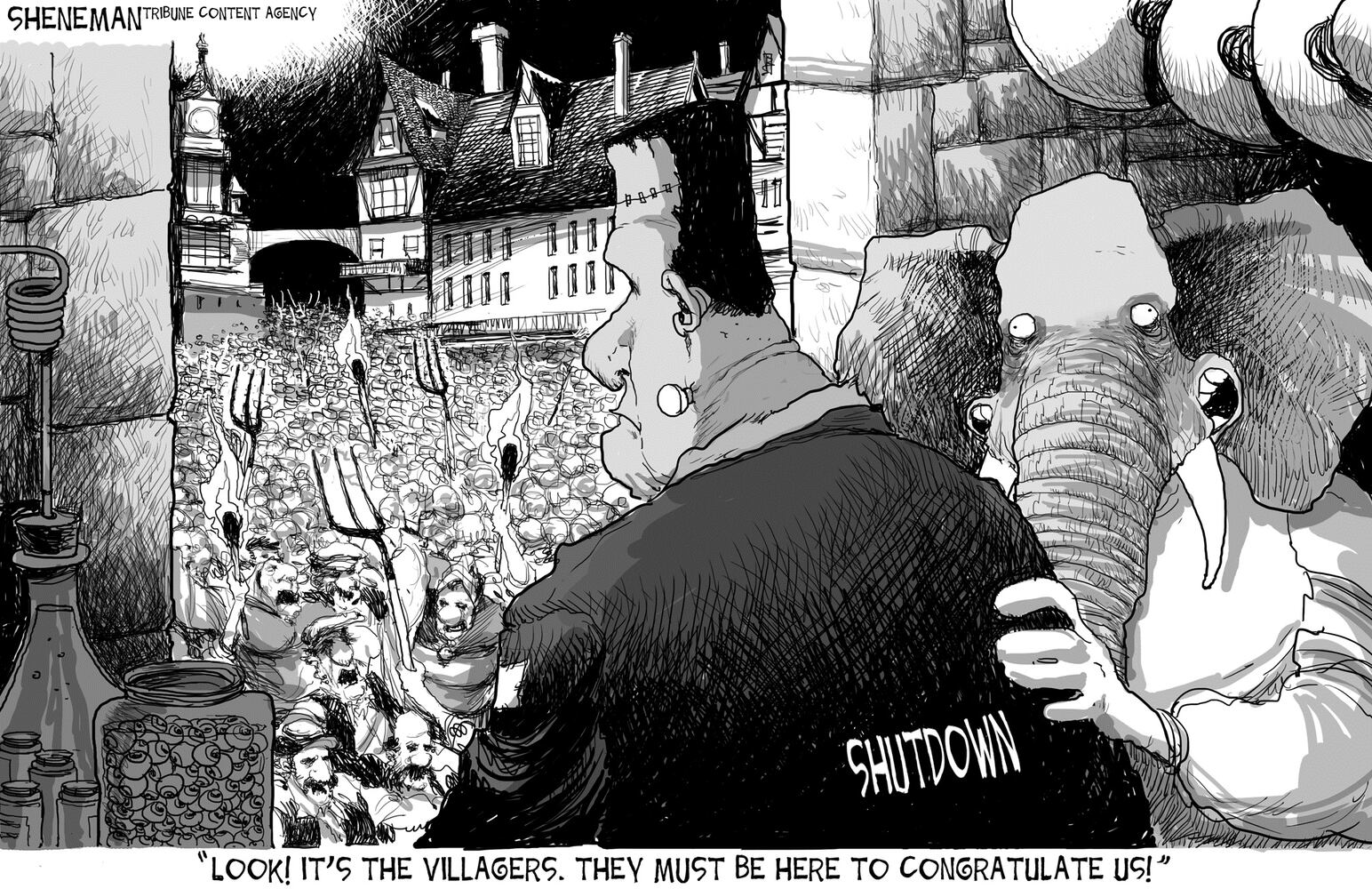 Today's cartoons