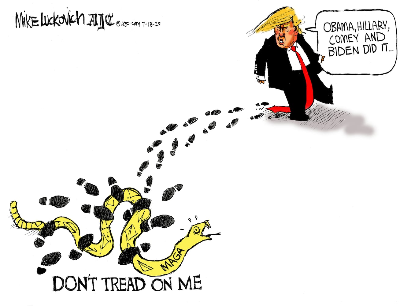 CARTOONS: Mike Luckovich, July 24, 2025