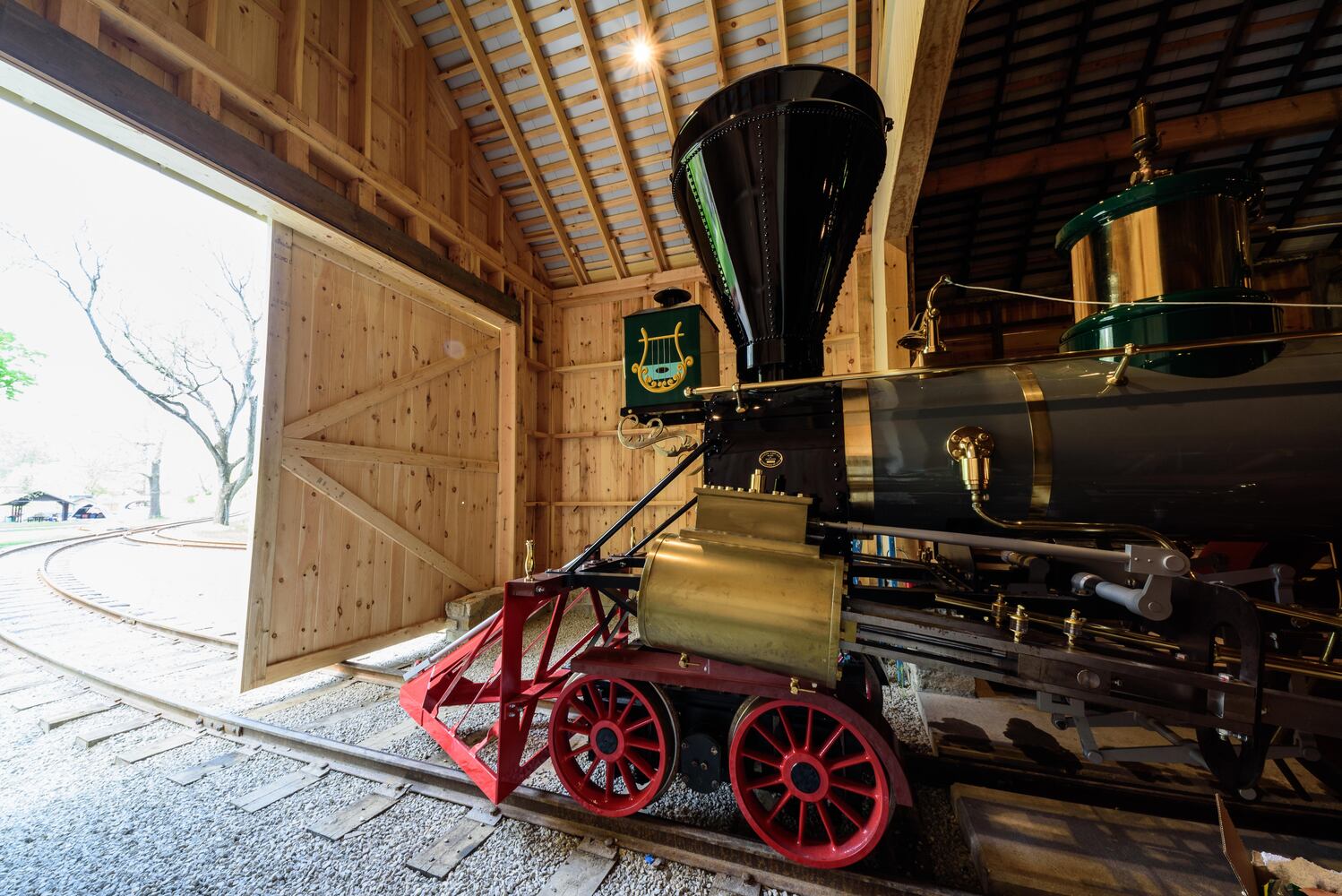 PHOTOS: A sneak peek at the new Carillon Park Railroad
