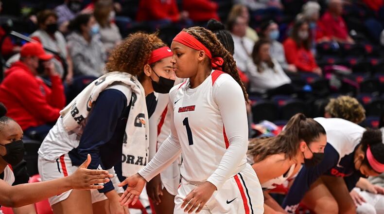 Araion Bradshaw is leaving a legacy at UD says Flyers coach Shauna Green. Last Sunday CBS-TV ran a feature on her and her activism at UD. Her efforts drew rave reviews from the network’s panel of commentators and folks at UD, as well. CONTRIBUTED