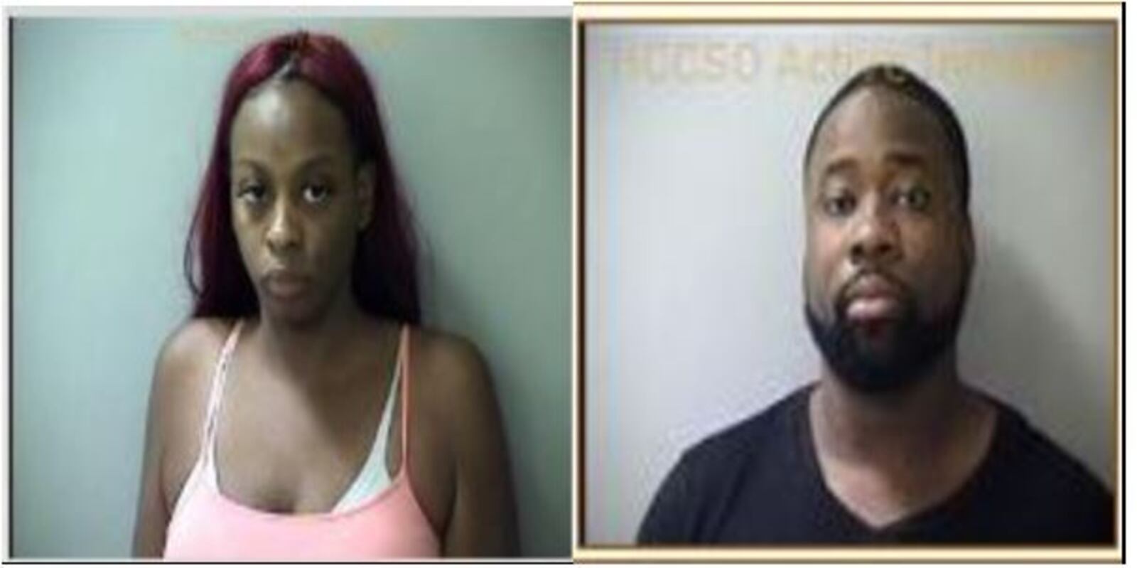 PHOTO: Shawntrina Alford and Terrell Walker (Hancock County Jail)