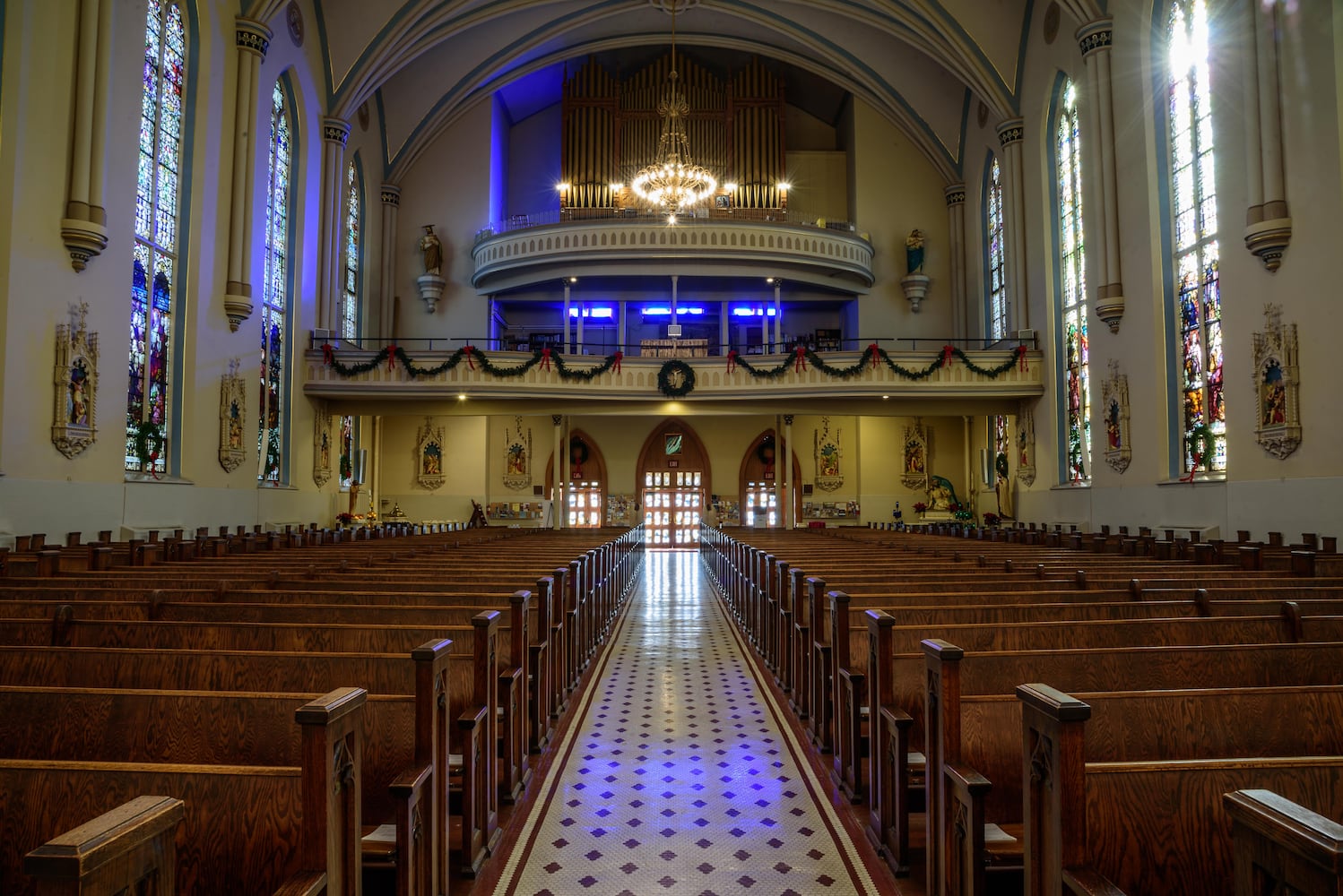 PHOTOS: See the oldest Catholic parish in Dayton decorated for Christmas