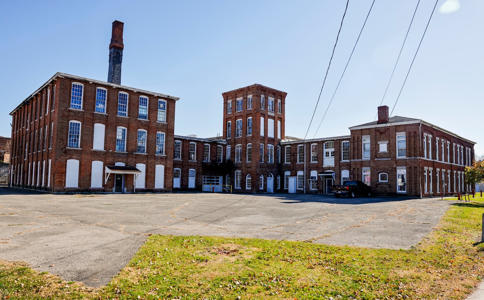 Hamilton is considering creating its own port authority, an economic development tool designed to help the city ensure economic stabilization in the future. This is the former Shuler & Benninghofen Woolen Mill in the business district in the Lindenwald area of Hamilton. NICK GRAHAM/STAFF