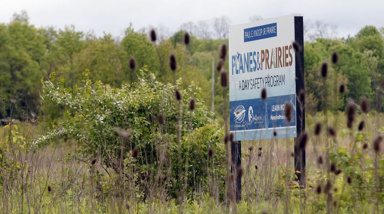 A mature prairie planted nearly 25 years ago on City of Dayton land,  at the northeast corner of Fredrick Pike and National Road. FILE