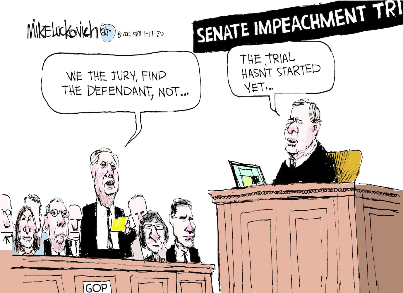 Week in cartoons: Boeing, Mitch McConnell and more