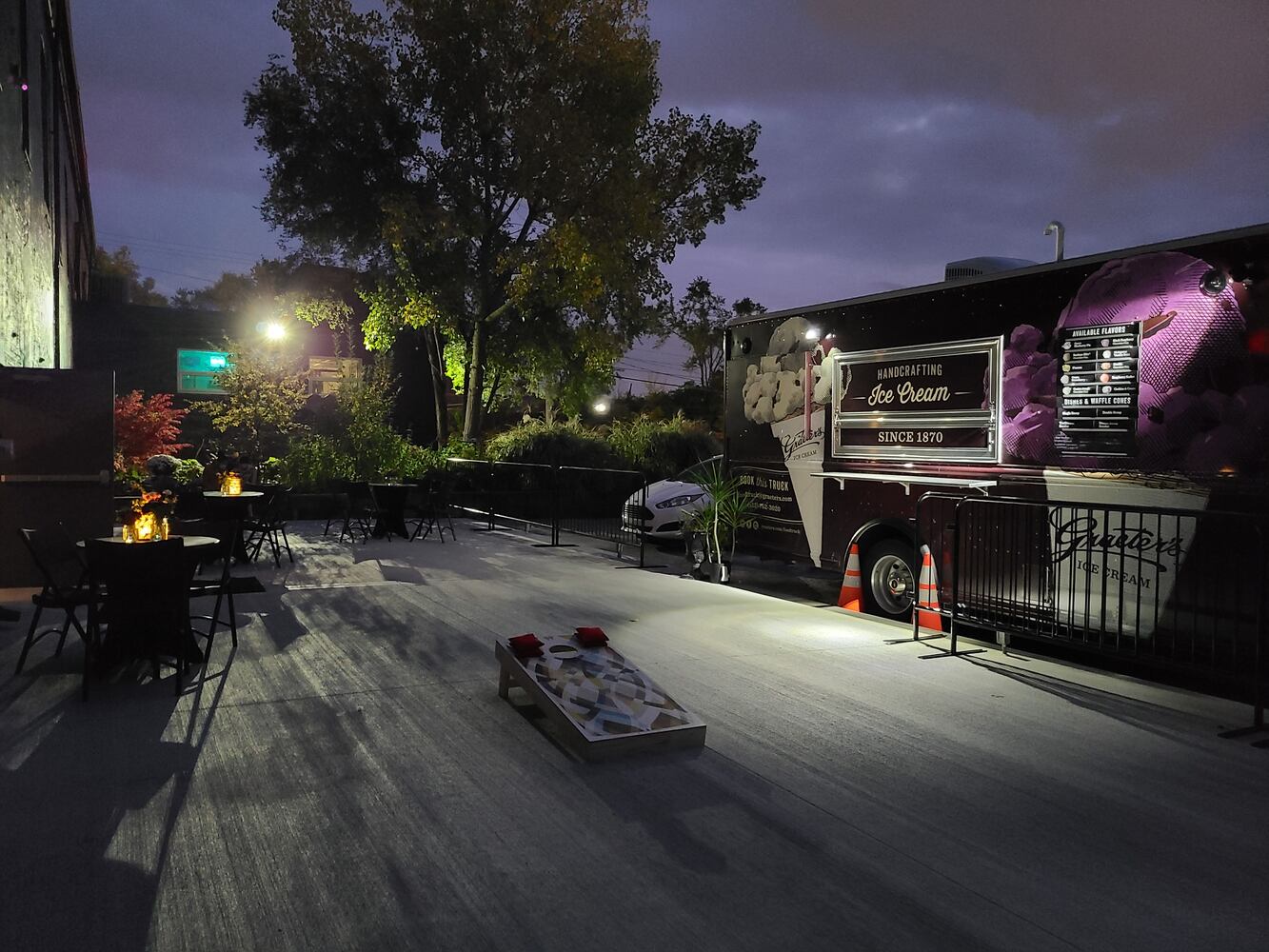 Brightside's new outdoor patio