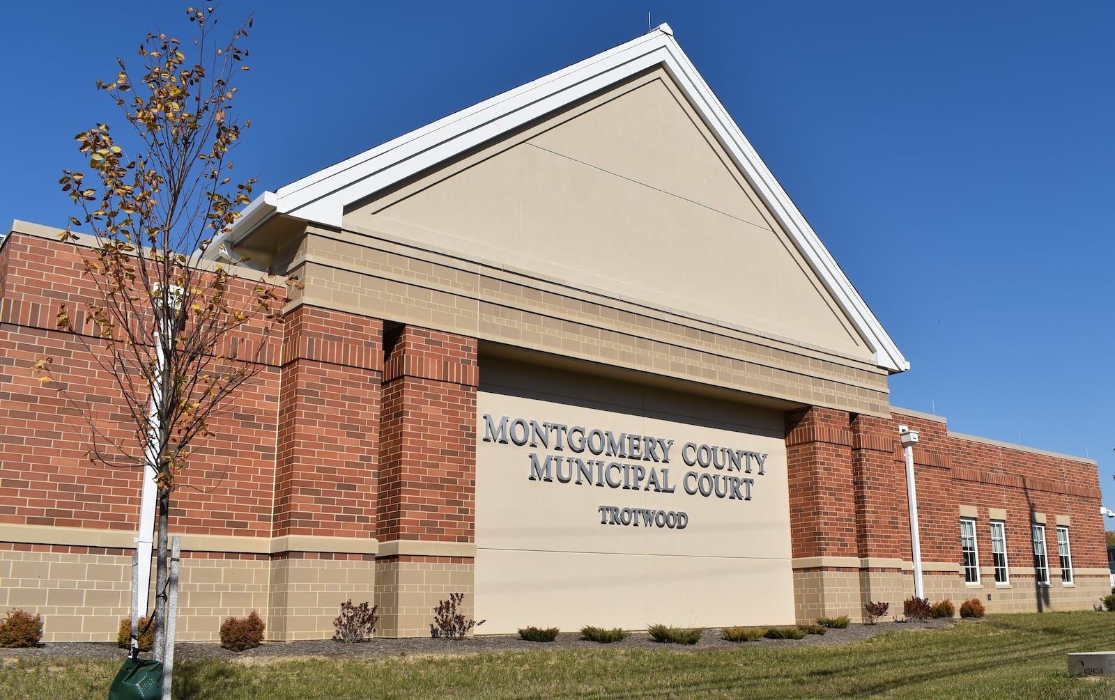 Montgomery County Municipal Court - Western Division, is at 875 E. Main St. in Trotwood. The courthouse was financed in part by a $1.1 million allocation of ARPA money. STAFF