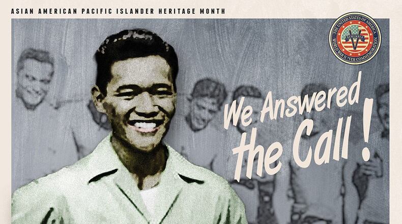 May is Asian American Pacific Islander month. This year’s theme for AAPI is “We Answered the Call,” recognizing selfless service and sacrifice made by Asian Americans and Pacific Islanders. (Defense Equal Opportunity Management Institute graphic)