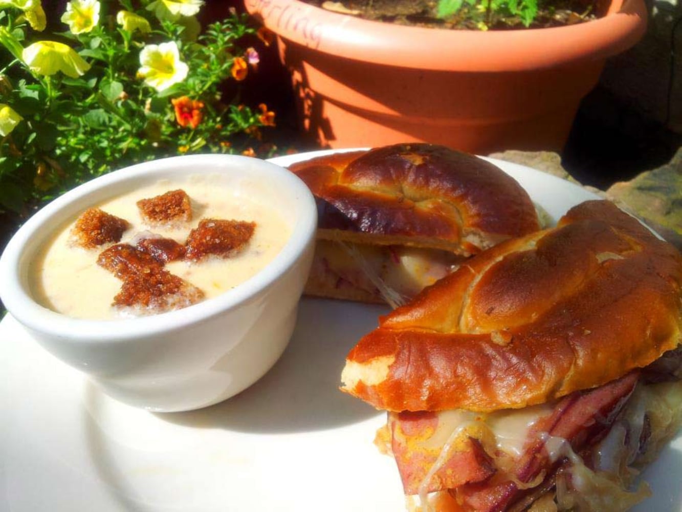Great bar and restaurant patios in the Dayton area