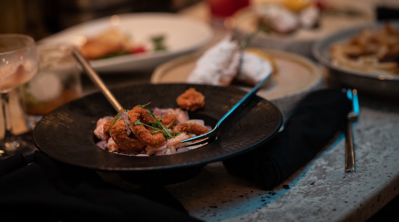 Ethnosh Dayton’s next NoshUp at Salar is planned for Sunday, Feb. 23. Salar specializes in Peruvian and world-fusion cuisine and offers a full curated wine list and an exciting craft cocktail list that is a pleasant mixture of classics like Pisco Sours, Mosco Mules, Gimlets and Caipirinhas alongside more interesting boozy creations. CONTRIBUTED PHOTOS