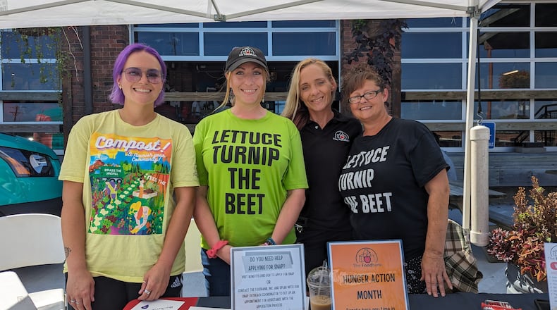 The Foodbank is teaming up with 2nd Street Market to help feed the hungry.