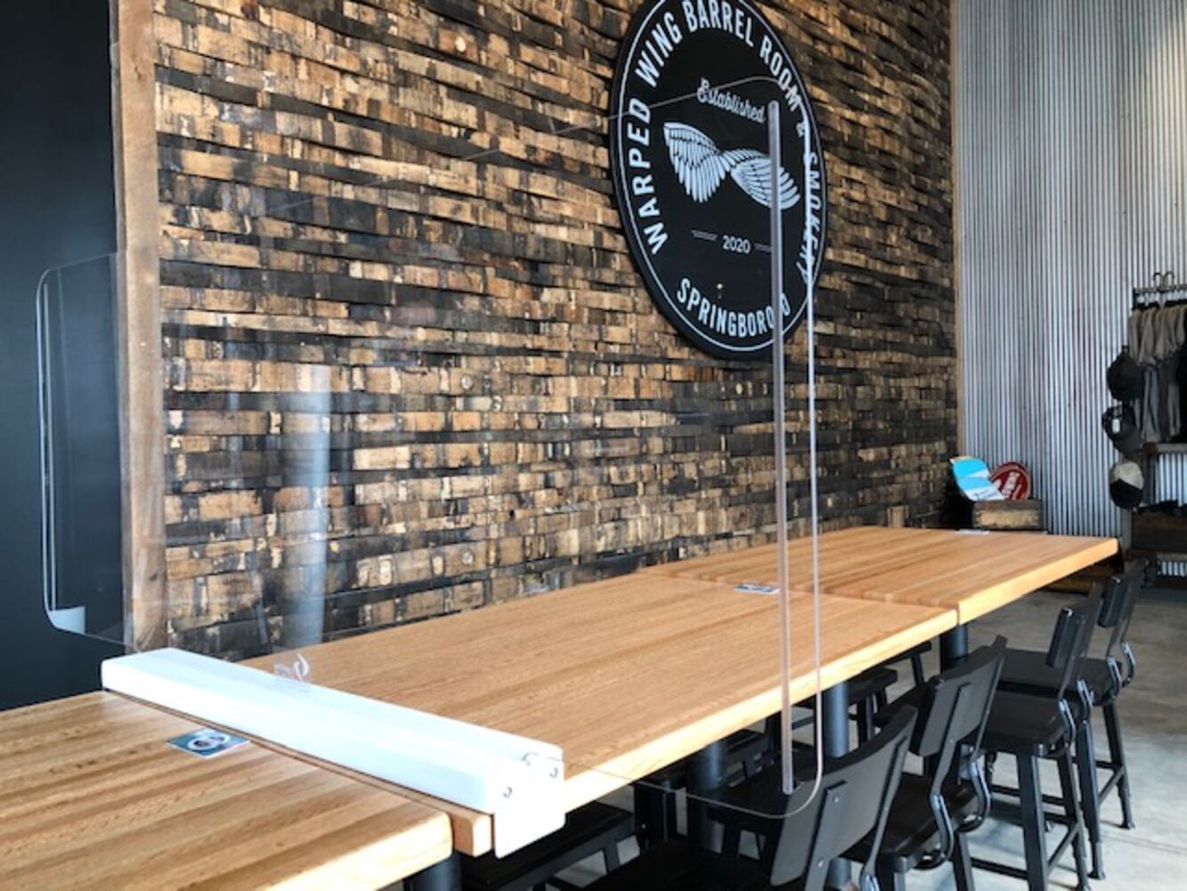 PHOTOS: Inside the new Warped Wing Barrel Room & Smokery in Springboro