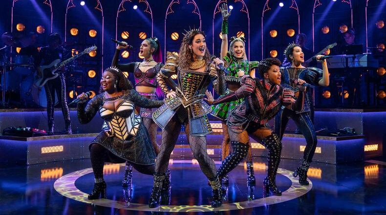 The Tony Award-winning musical "Six," a pop-infused tale about the six wives of Henry VIII, will be performed Jan. 14-19, 2025 at the Schuster Center courtesy of Dayton Live. CONTRIBUTED