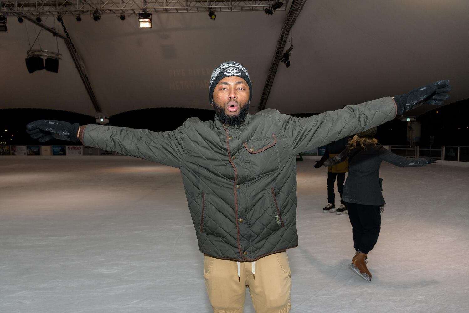 PHOTOS: Did we spot you ice skating during '90s Night at RiverScape MetroPark?