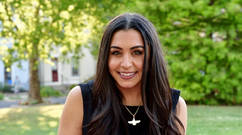 Maha Kashani is an energy originator, community advocate, sustainability enthusiast, and Dayton Flyer residing in Washington Township with her husband Matthew and toddler Lana.