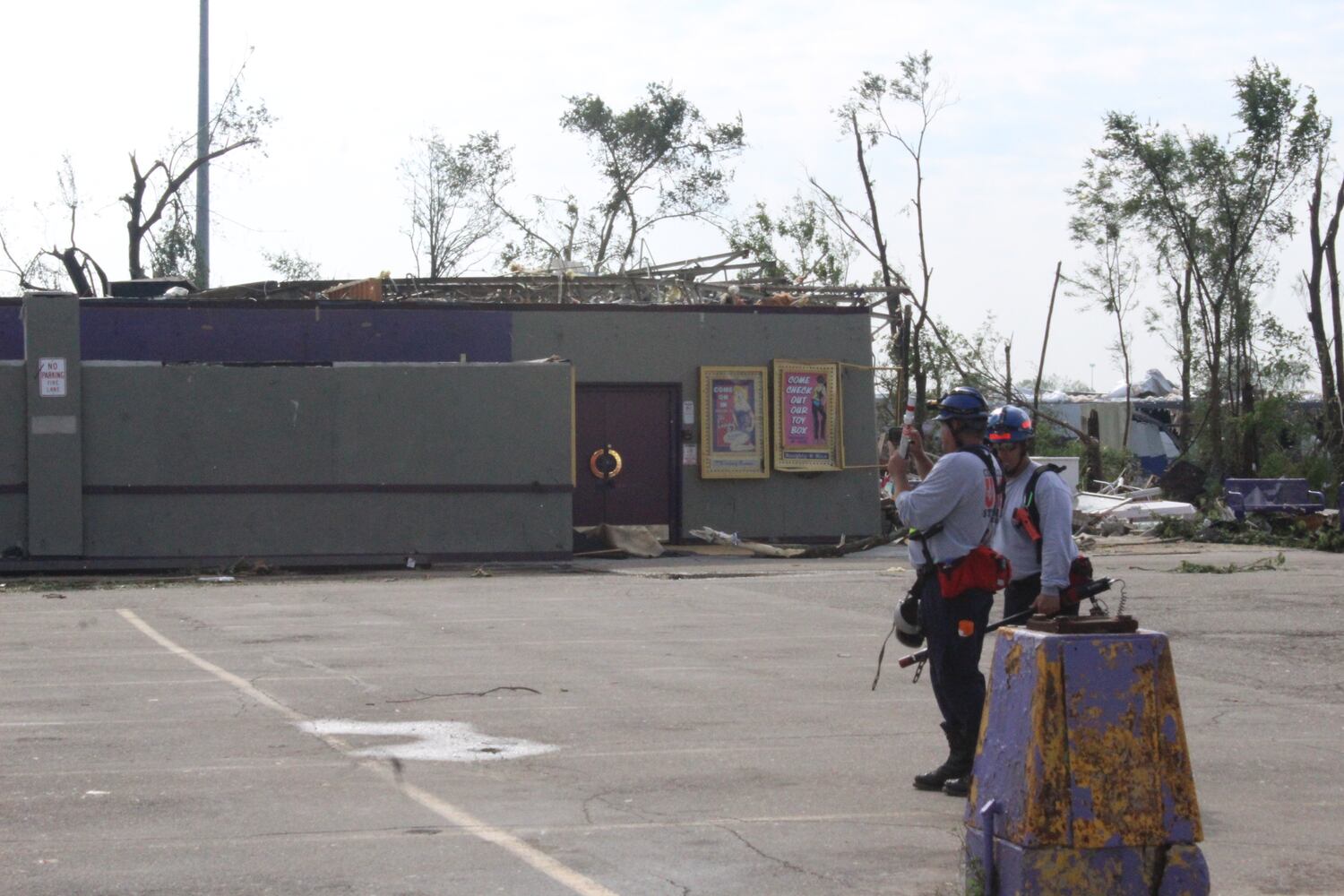 PHOTOS: Daylight reveals widespread damage from Monday storms