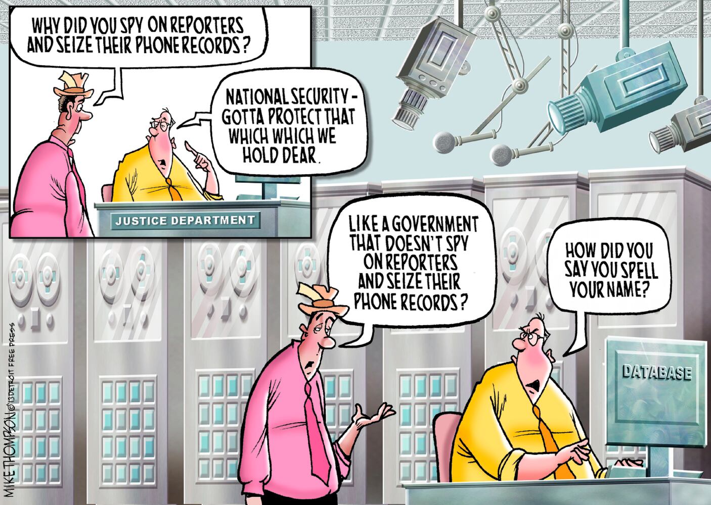 Today's cartoons