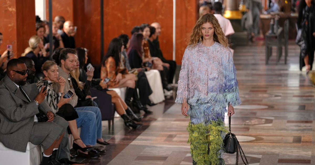 At Vuitton, the Louvre is a stage for stars, spectacle and Paris Fashion Week's moving...
