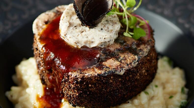 Black truffle filet at Jag’s Steak & Seafood. SUBMITTED