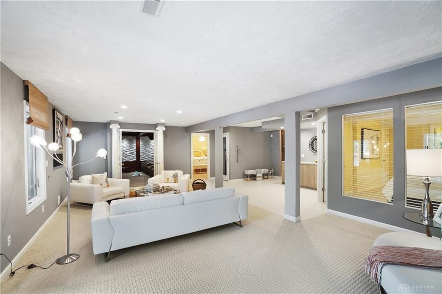 PHOTOS: Spectacular $1.8M luxury home on market with pool, golf simulator