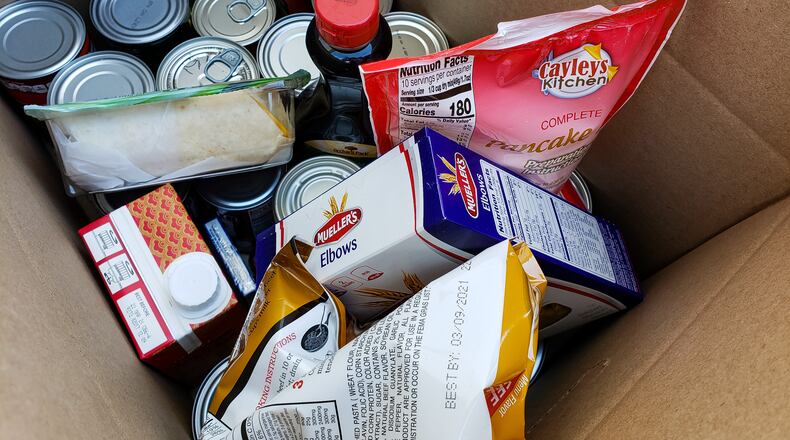 A mobile food pantry will be from 1 to 2:30 p.m. Saturday at With God’s Grace, 101 Drexel Ave. in Trotwood. STAFF FILE