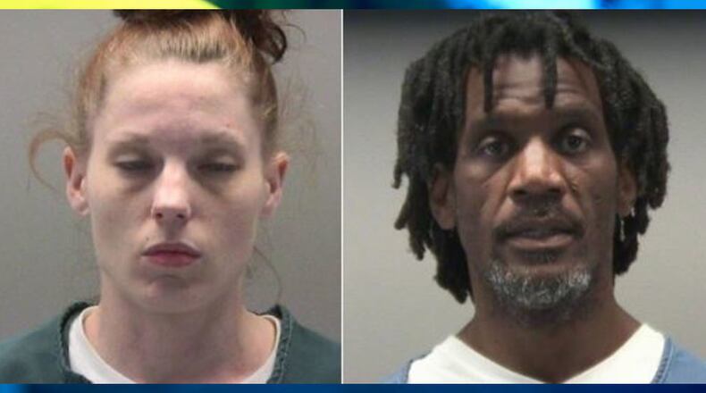 Heather Renee Byrd, left, and Shawn Deangelo Shank   MONTGOMERY COUNTY JAIL