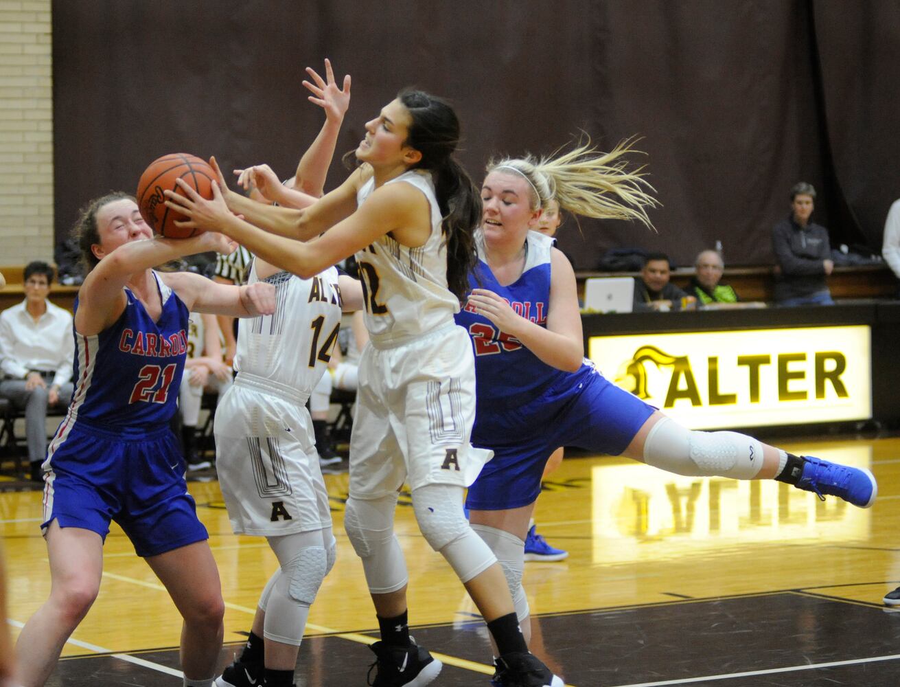 PHOTOS: Carroll at Alter girls basketball