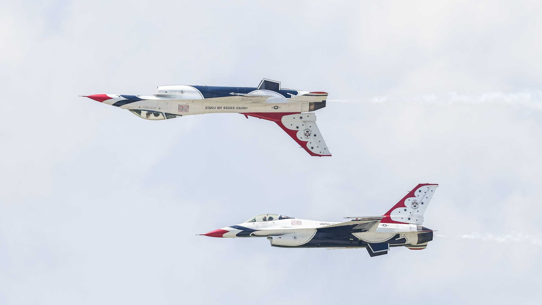 USAF Thunderbirds ahead of Dayton Air Show