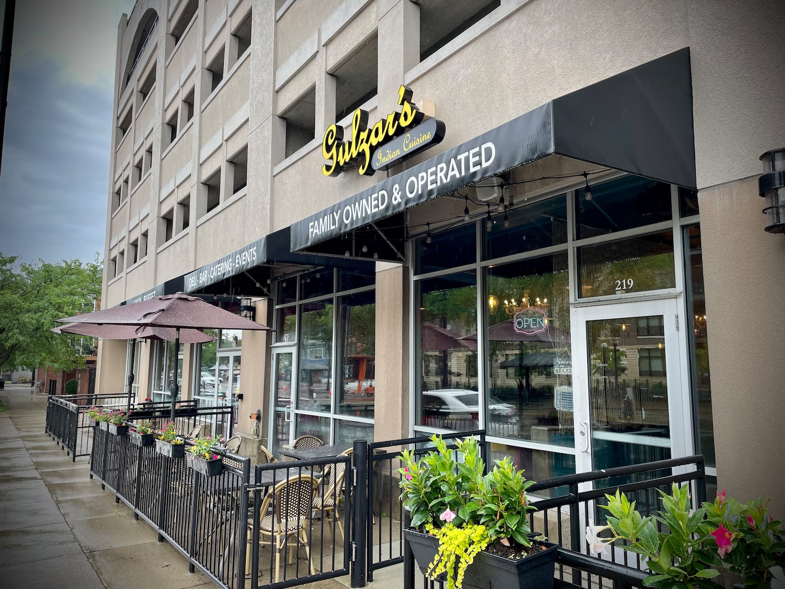 Gulzar’s Indian Cuisine has relocated to the former location of Flyboy’s Deli at 219 N. Patterson Blvd. in downtown Dayton. NATALIE JONES/STAFF
