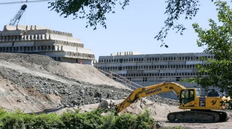 Grand, which runs east-west between Tylersville Road and Dixie Highway, is about to be extended westward toward the area of Miami University Hamilton on the way to the city’s West Side, by the South Hamilton Crossing highway project. STAFF FILE PHOTO