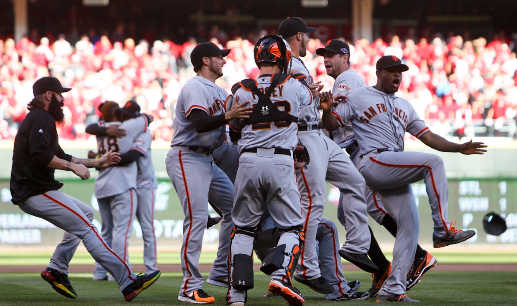Reds vs Giants 2012 NLDS