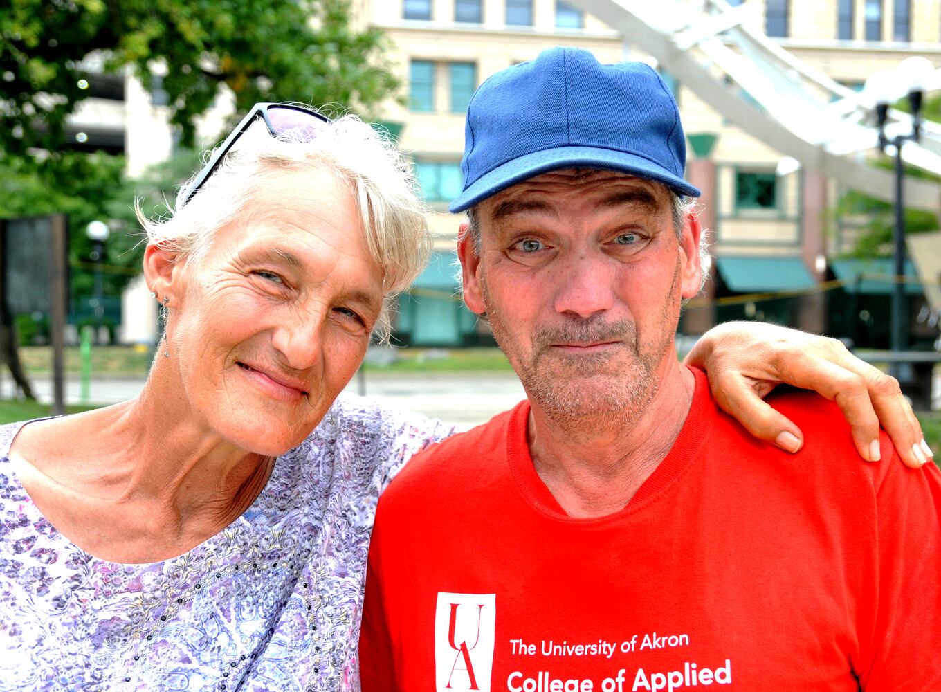 Did we spot you at the Dayton "Blues" Festival?