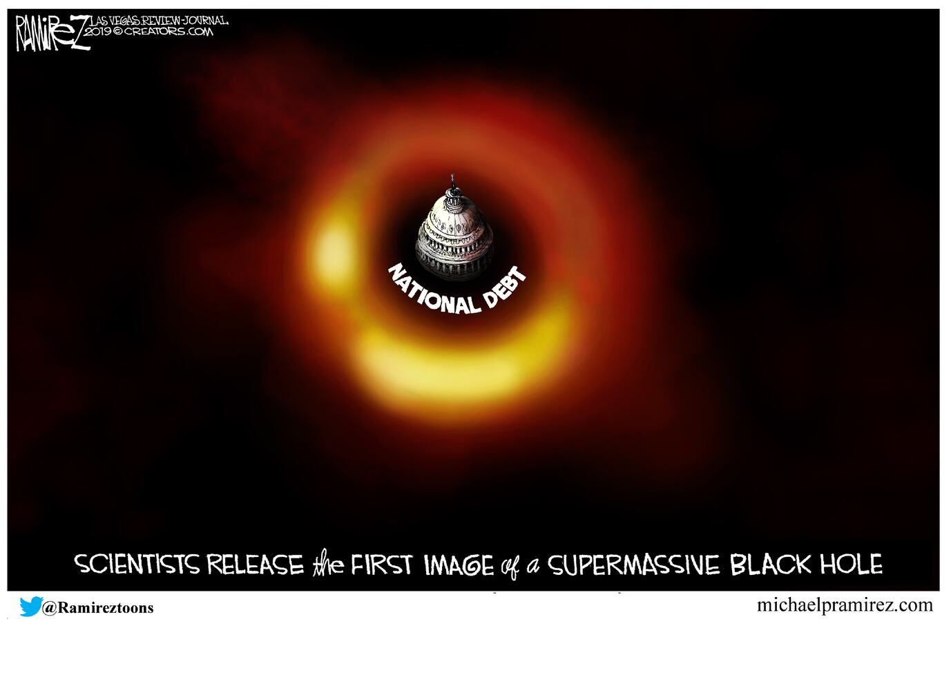 Week in cartoons: Trump’s tax returns, the black hole and more
