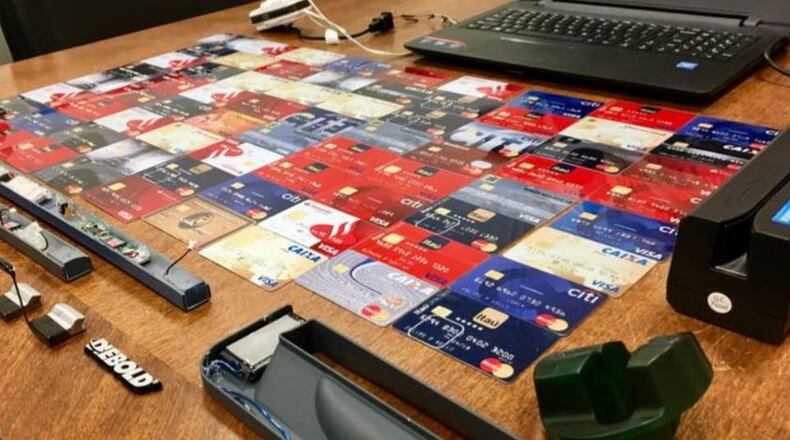 The second of four Brazilian-born men federally indicted for allegedly skimming ATMs and having 400 fake credit cards pleaded guilty Friday in Dayton’s U.S. District Court.