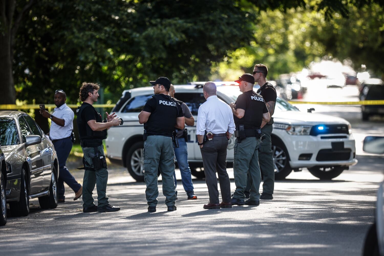 Shooting at the BP on Salem