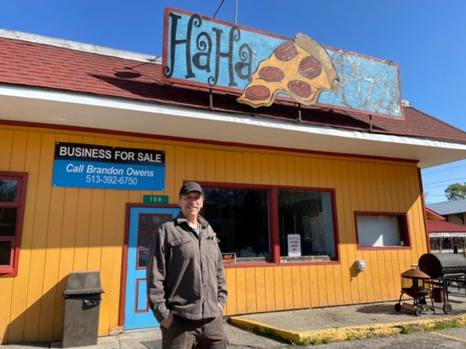 Ha Ha Pizza in Yellow Springs has been for sale for several years, but the right owner has not come along. Current owner B.J. Walters is ready to retire.