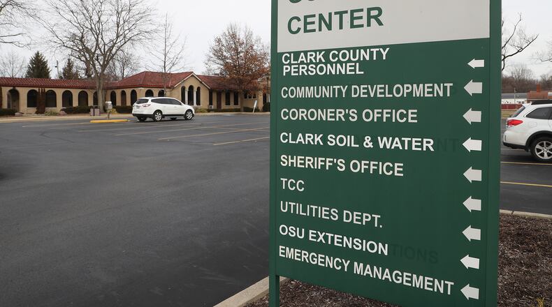 The Clark County offices at the Springview Government Center. BILL LACKEY/STAFF
