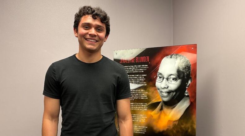 Fabio Tello Muñoz is a member of Dayton Contemporary Dance Company. Photo by Russell Florence Jr.