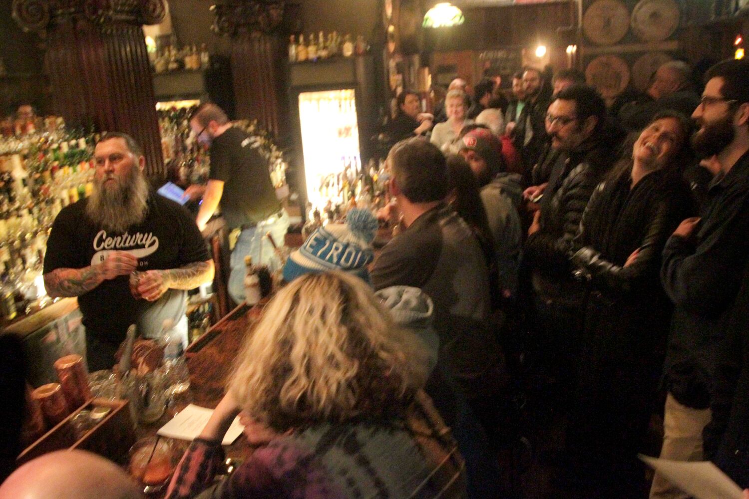 PHOTOS: Revelers pack the Century Bar to say goodbye on New Year’s Eve