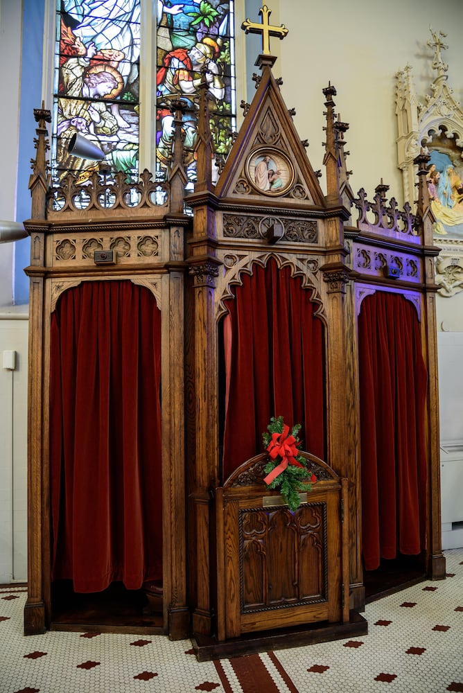 PHOTOS: See the oldest Catholic parish in Dayton decorated for Christmas