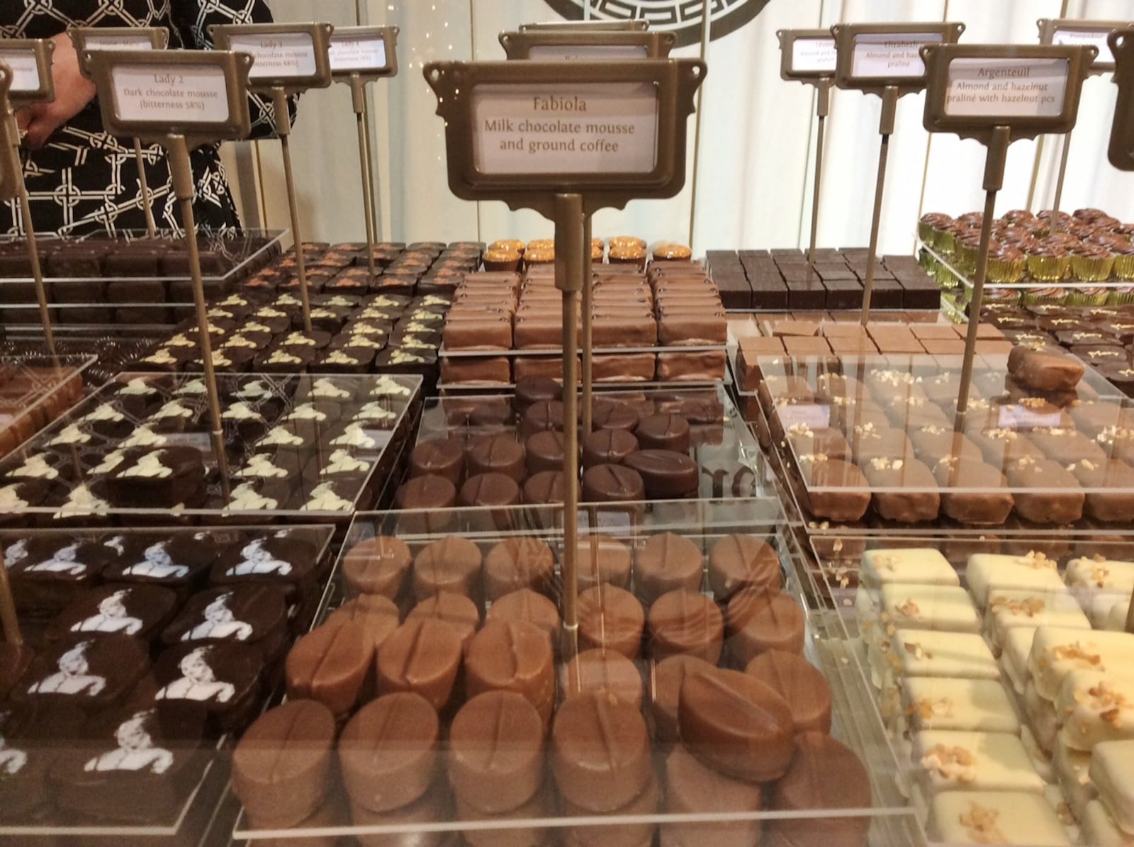 Madame Delluc Artisan Chocolatier shop opened today, Dec. 1, at 2510 Far Hills Ave. (Ohio 48) in the Shops of Oakwood. It is the first shop in the U.S. for the Belgium-based Mary Chocolatier, founded in Brussels in 1919. MARK FISHER/STAFF