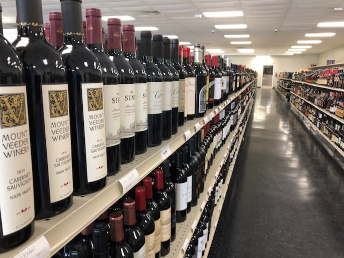 PHOTOS: Sneak Peek at the new Kettering Wine & Spirits store that just opened in the Fairmont Plaza