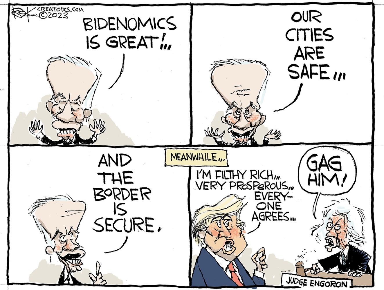 CARTOONS: Chip Bok, Oct. 11, 2023