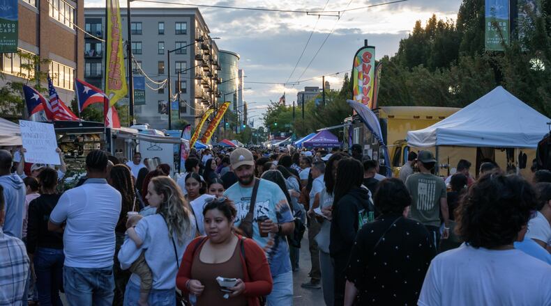 The 23rd annual Hispanic Heritage Festival, hosted by PACO (The Puerto Rican, American and Caribbean Organization), will take place at RiverScape MetroPark in downtown Dayton on Saturday, Sept. 21, 2024. TOM GILLIAM / CONTRIBUTING PHOTOGRAPHER